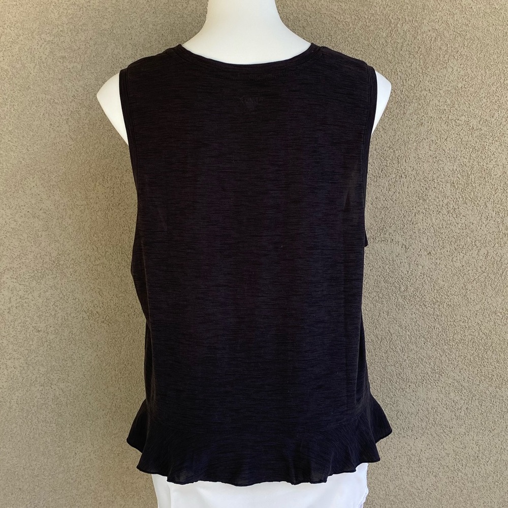 Charcoal Active Work Out Chick Sleeveless Top - Picture 2 of 4